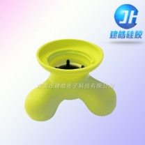 東莞廠家定做硅膠包膠底座加工產品-建皓硅膠